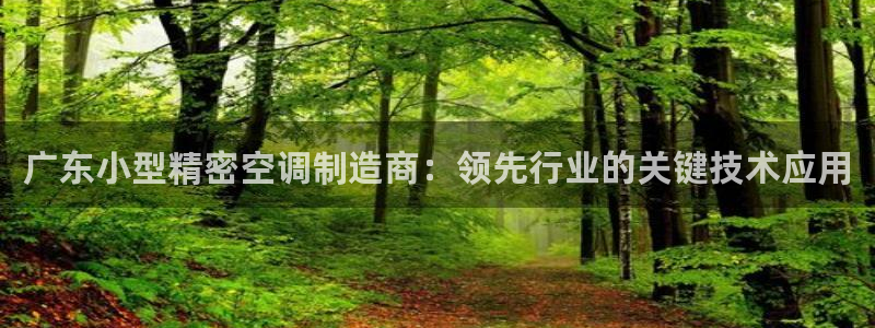 新版彩神v8登录：广东小型精密空调制造商：领先行业的关键技术应用