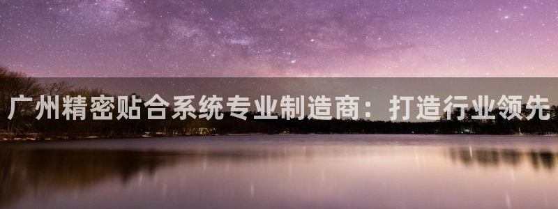 彩神vip购彩：广州精密贴合系统专业制造商：打造行业领先