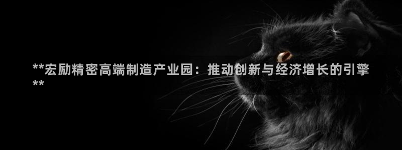 彩神8软件下载：**宏励精密高端制造产业园：推动创新与经济增长的引擎
**