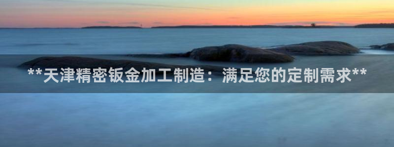 所有彩神购买首页都一样吗：**天津精密钣金加工制造：满足您的定制需求**