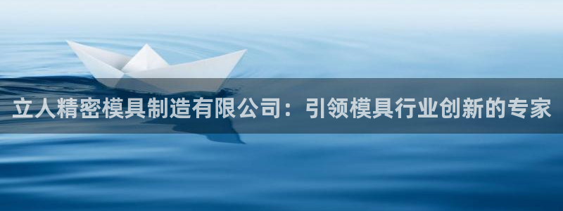 彩神团队是真的吗：立人精密模具制造有限公司：引领模具行业创新的专家