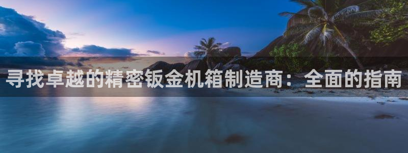 彩神Vll购彩大厅：寻找卓越的精密钣金机箱制造商：全面的指南